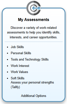 My Assessments Widget