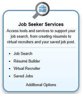 Job Seeker Services Widget