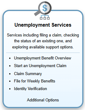Unemployment Services Widget